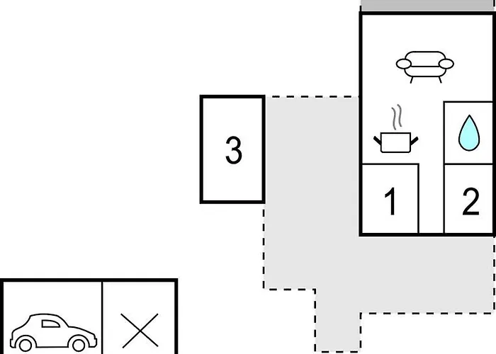 Hébergement de vacances 3 Bedroom In *